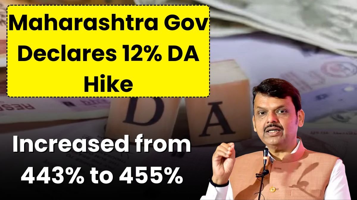 Maharashtra Government Declares 12% DA Hike